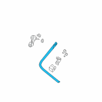 OEM 2010 Jeep Compass Bar-Rear Suspension Diagram - 5151810AB