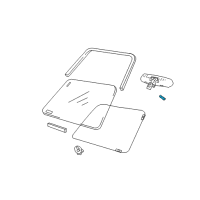 OEM 2002 Chevrolet Tracker Bulb, 12V, 10W Diagram - 91175170