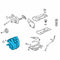 OEM 2011 Chevrolet Equinox Manifold Asm-Intake Diagram - 12637620