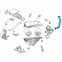 OEM 2017 Cadillac ATS By-Pass Hose Diagram - 12662886