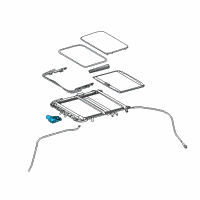 OEM Toyota Actuator Diagram - 63260-02110