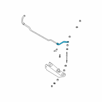 OEM 2003 Nissan Frontier BUSHING STABILIZER Diagram - 54613-7Z110