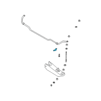 OEM 2004 Nissan Frontier Clamp-Stabilizer Diagram - 54614-7B400