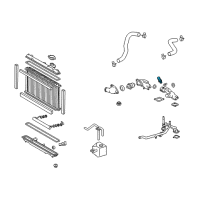 OEM Lexus SC400 Sensor, Water Temperature (For E.F.I.) Diagram - 89422-30030