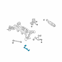 OEM 2008 Hyundai Santa Fe Arm Assembly-Rear Assist, LH Diagram - 55250-3J010