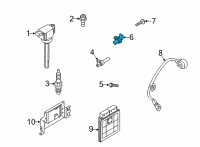 OEM 2021 Hyundai Sonata Sensor-Camshaft Position Diagram - 39350-2J600