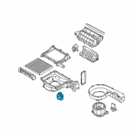 OEM 2011 Kia Sorento Cluster Ion Generator Diagram - 971553F000