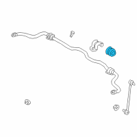 OEM Hyundai Elantra Coupe Bush-Stabilizer Bar Diagram - 54813-A5000