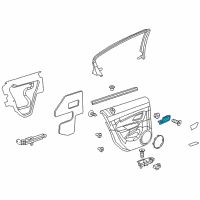 OEM Chevrolet Cruze Limited Handle, Inside Diagram - 95175659