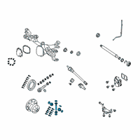 OEM 2019 Jeep Wrangler Gear Kit-Center Differential Diagram - 68398731AA