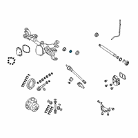 OEM 2019 Jeep Wrangler Seal-Axle Drive Shaft Diagram - 68396635AA