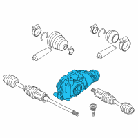 OEM BMW 530e xDrive At-Front Differential Diagram - 31-50-8-619-487