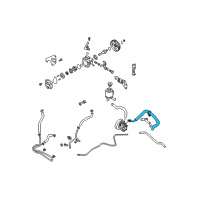 OEM 2004 Nissan Maxima SERVCIE File Hose And Tube Assembly Diagram - 49720-7Y000