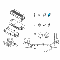 OEM Mercury Montego Circuit Breaker Diagram - YS4Z-14526-AA