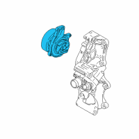 OEM 2016 BMW X1 Coolant Pump Diagram - 11-51-8-623-574