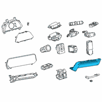 OEM 2019 Lexus UX250h Switch Refreshing S Diagram - 84752-76040