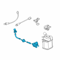 OEM 2014 Chevrolet Sonic Purge Control Valve Diagram - 55573017