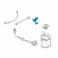 OEM Chevrolet Sonic Upper Oxygen Sensor Diagram - 55572993