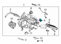 OEM Toyota Sienna Servo Diagram - 87106-0E190