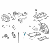 OEM 1995 Toyota Tacoma Guide Tube Diagram - 11452-62050