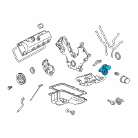 OEM 2002 Ford Crown Victoria Adapter Diagram - F8AZ-6881-AA