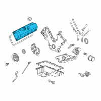 OEM 2004 Mercury Marauder Valve Cover Diagram - 2C2Z-6582-CB