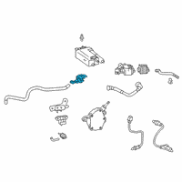 OEM Toyota Corolla Vacuum Valve Diagram - 25860-0T040