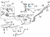 OEM Toyota Corolla Cross Sending Unit Diagram - 83320-0A090