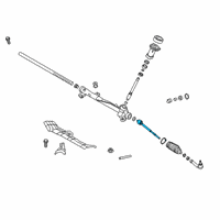 OEM Hyundai Elantra GT Inner Ball Joint Assembly Diagram - 56540-F2000