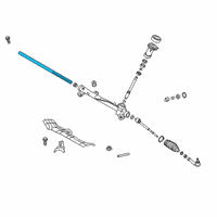 OEM Hyundai Elantra GT Rack-Steering Gear Box Diagram - 56531-J7000