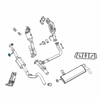 OEM 2007 Jeep Wrangler ISOLATOR-Exhaust Support Diagram - 52059929AA