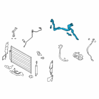 OEM 2013 Nissan Quest Pipe-Front Cooler, Low Diagram - 92450-1JA0A