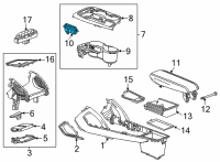 OEM Chevrolet Shift Indicator Diagram - 42721719