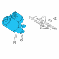 OEM Oldsmobile Regency Starter, Pg260 Remanufacture Diagram - 10465309