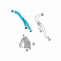 OEM Chevrolet Silverado 1500 Outlet Hose Diagram - 12701099