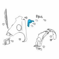 OEM Chevrolet Spark EV Molding-Front Bumper Fascia Lower Diagram - 95174306