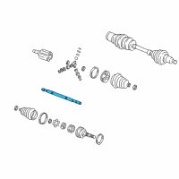 OEM 1999 Buick Park Avenue Driveshaft Diagram - 26040558