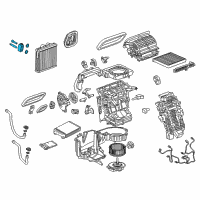 OEM Buick Enclave Expansion Valve Diagram - 84751077