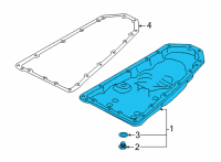 OEM Nissan Rogue Pan Assy-Oil Diagram - 31390-3VX0C