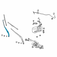 OEM Ram ProMaster 2500 Arm-Front WIPER Diagram - 68159680AD