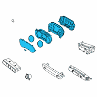 OEM 2022 Kia Telluride CLUSTER ASSY-INSTRUM Diagram - 94011S9500