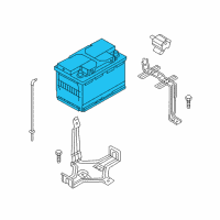 OEM 2011 Kia Optima Batteries Diagram - 371104U000