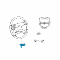 OEM 2010 Dodge Charger Sensor-Steering Wheel Angle Diagram - 5135969AA