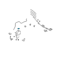 OEM 1994 Toyota Camry Reservoir Cap Diagram - 85316-12290