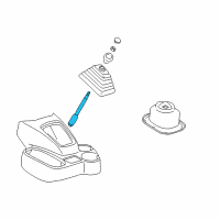 OEM Dodge Lever-Gearshift Diagram - 52107787AA