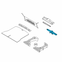 OEM 2011 Ford Edge Jack Diagram - CT4Z-17080-A