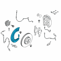 OEM 2020 BMW X7 Protection Plate Right Diagram - 34-10-6-878-312