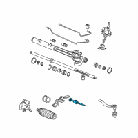 OEM 2005 Honda Accord Joint Set, Ball (Inner) Diagram - 53010-SDP-A01