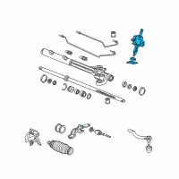 OEM 2005 Honda Accord Body Unit, Valve Diagram - 53640-SDP-A01