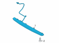 OEM Hyundai Ioniq 5 LAMP ASSY-HMS Diagram - 92700-GI000